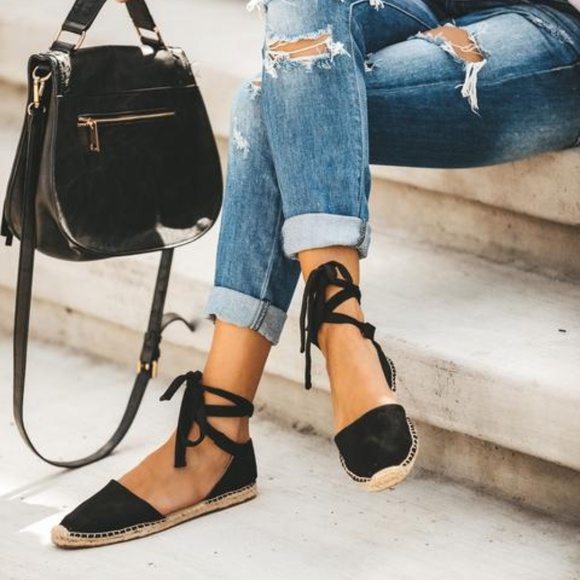 Soda Shoes - Last Pair🚨Lace-Up Espadrilles Sandals